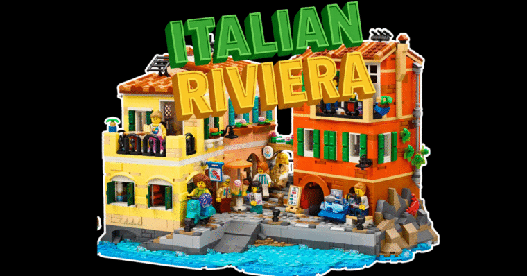 Lego Italian Riveria model set