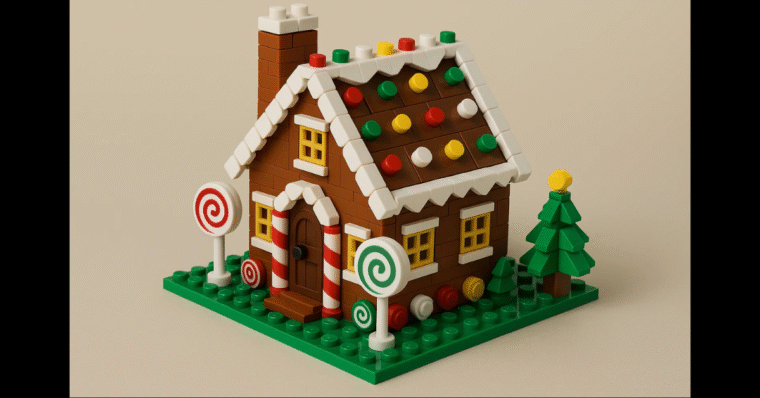LEGO Gingerbread house